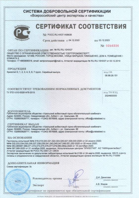 ПАО "Ураласбест"